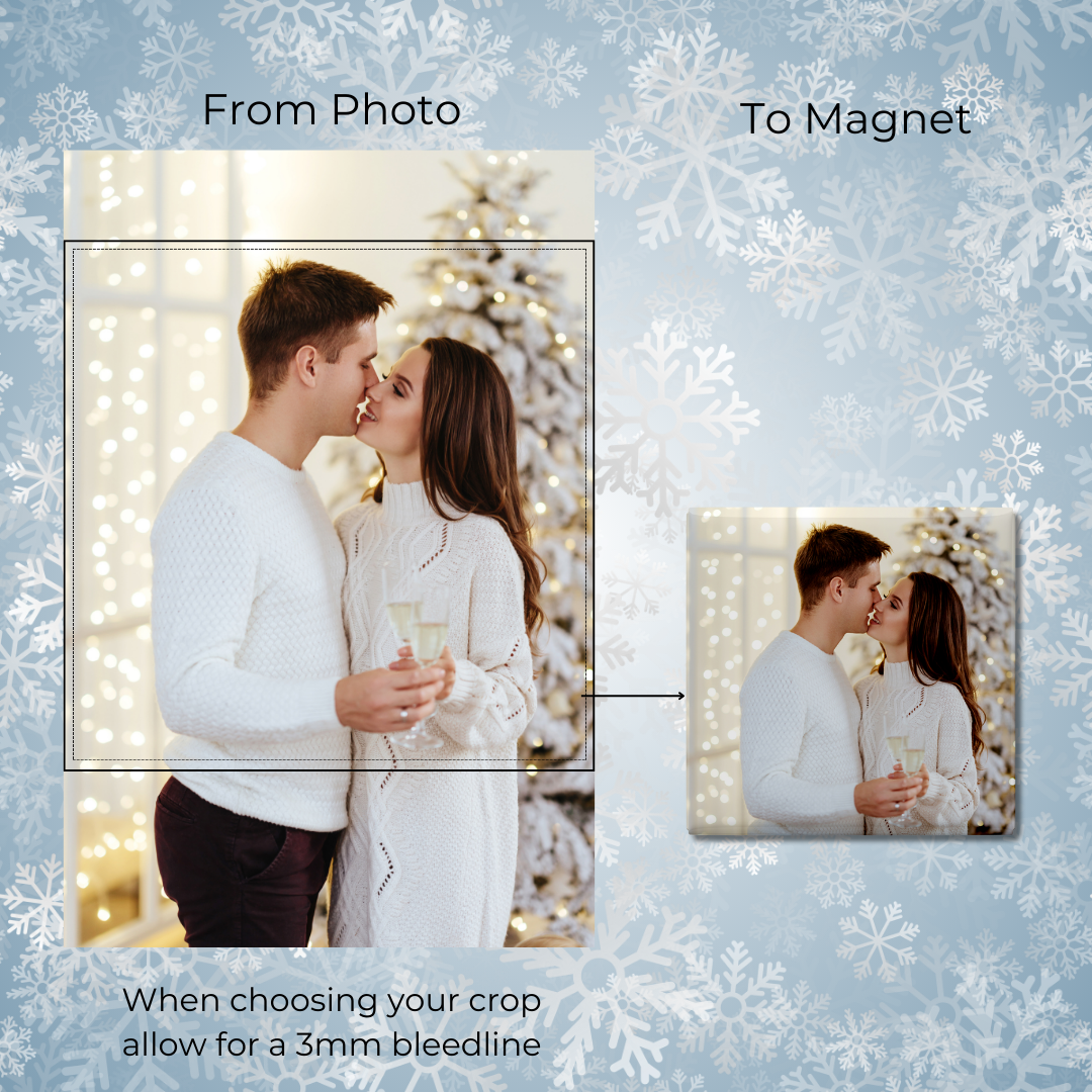 Personalised Christmas Magnet Keepsakes